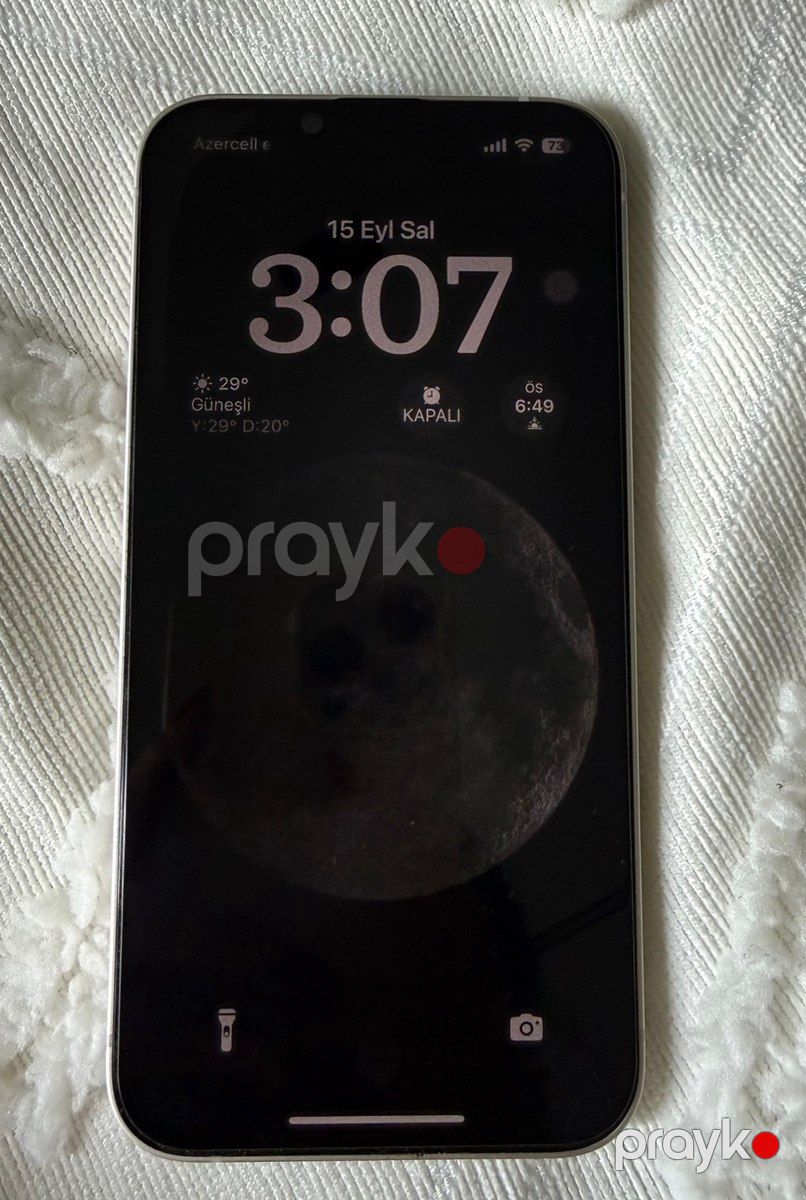Apple iPhone 14 Starlight 128GB/6GB — Smartfonlar, Bakı (2)