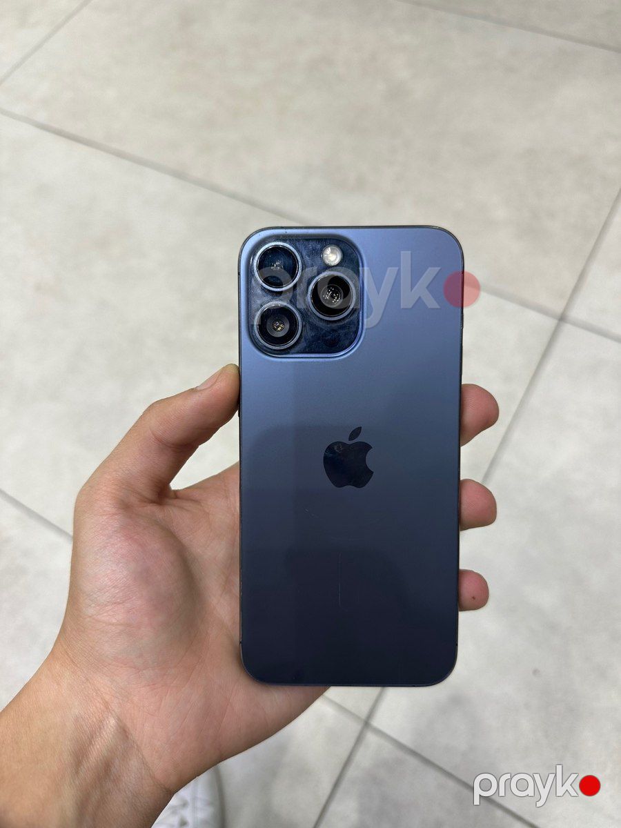 Apple iPhone 15 Pro Max Blue Titanium 256GB/8GB — Smartfonlar, Bakı (2)