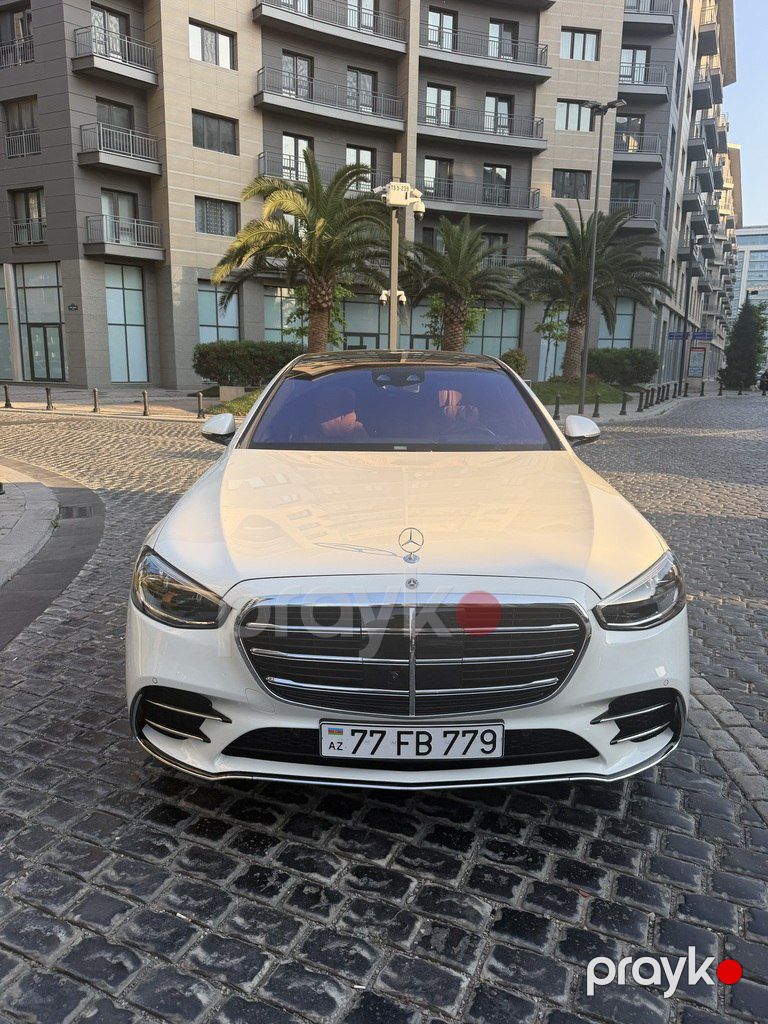 Mercedes S 500 4MATIC, 3.0 L, 2021 il, 86 000 km — Avtomobillər, Bakı (9)
