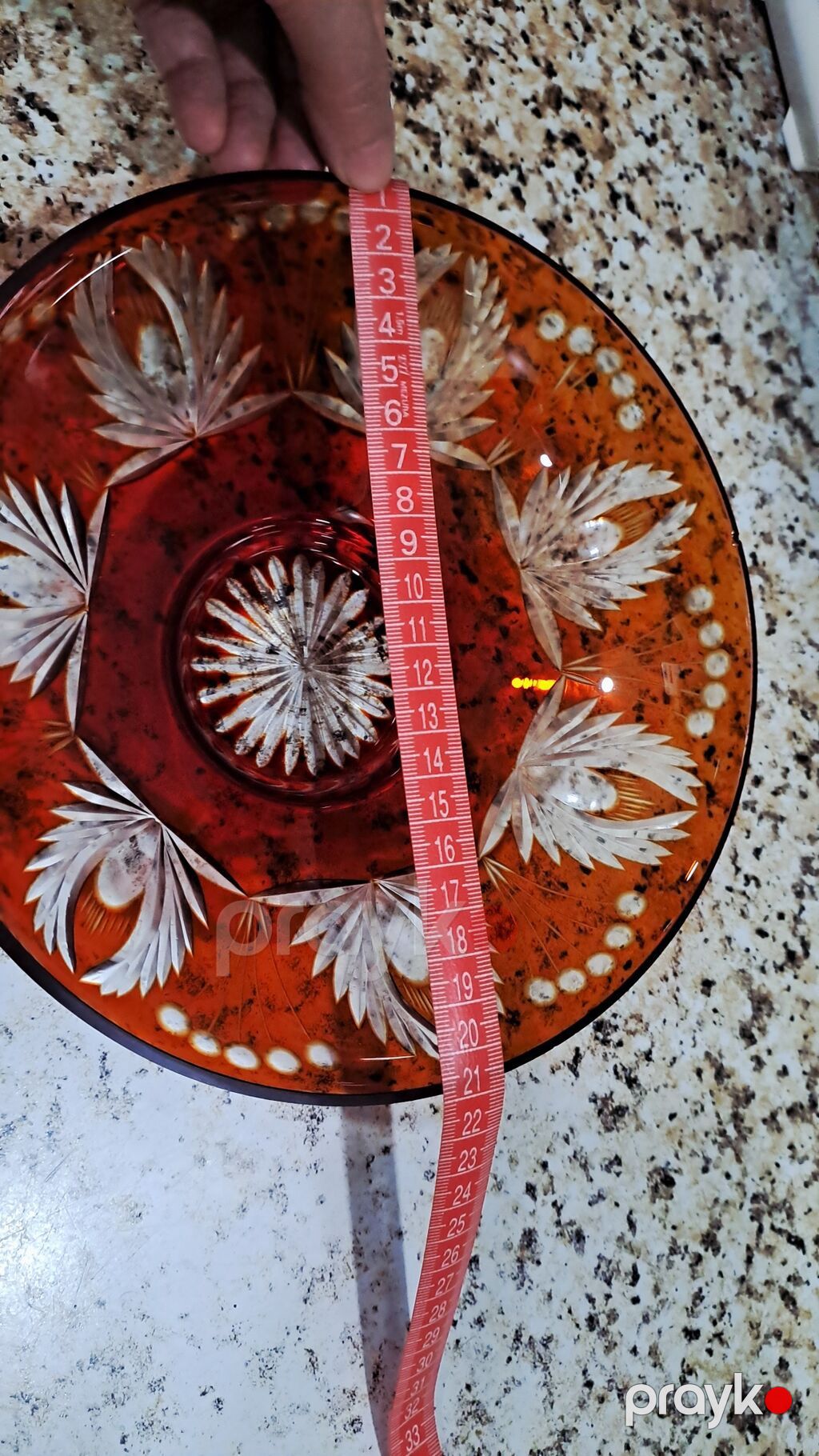Bir vaza, Bogem şüşəsi — Vaazalar, kreslolar, süni çiçəklər, Bakı (6)