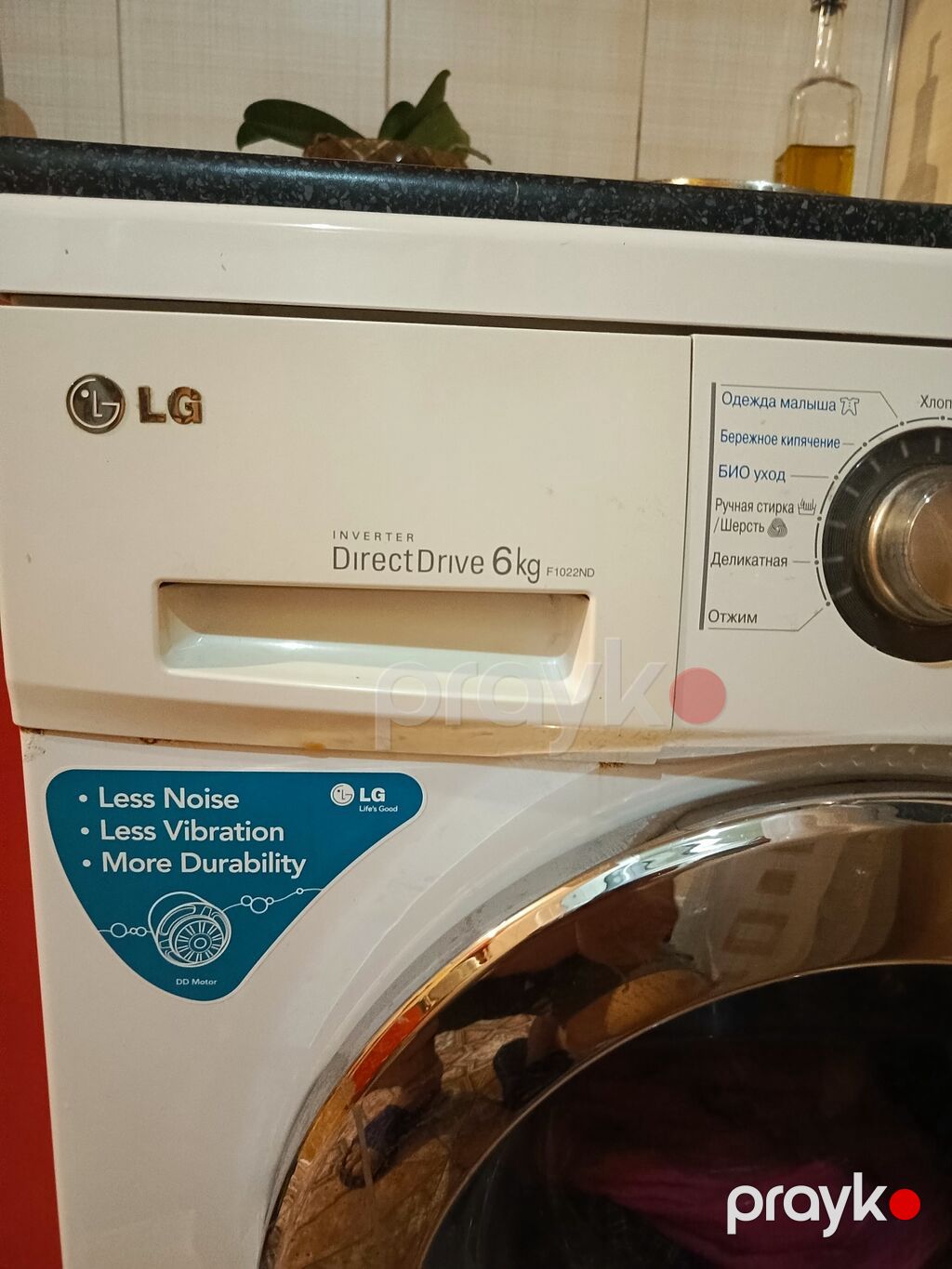 LG frontallı paltaryuyan maşın - Model: LG F1022ND (Direct Drive) — Çamaşır maşınları, Bakı (5)