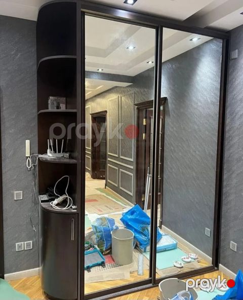 İşlənmiş, 3 qapılı, Güzgülü, Qəhvəyi, Kupe, Düz dolab — Bakı