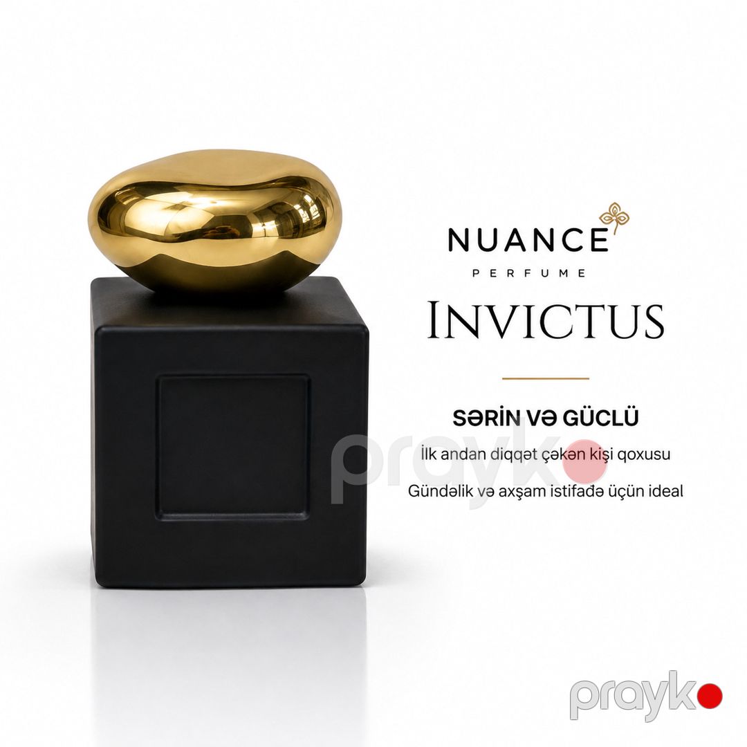 Nuance Perfume Invictus ətir suyu kişilər üçün 50 ml — Mallar, Bakı (2)