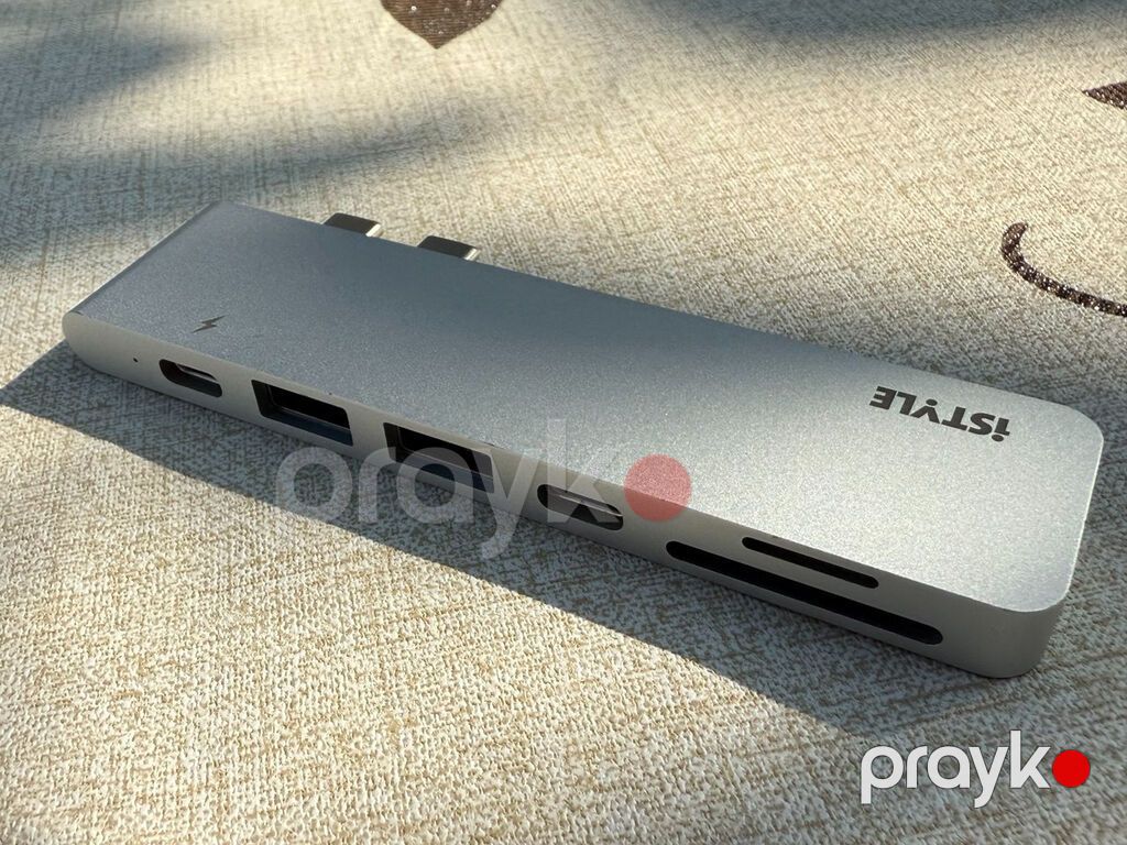 Istyle USB‑C/Thunderbolt 3 Hub – MacBook üçün çoxportlu adapter — Noutbuk aksesuarları, Bakı (2)