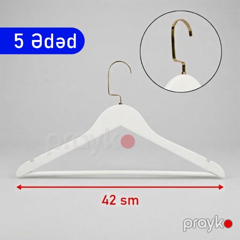 Asılqan dəsti FenEx, ağ, 42 sm, 5 əd — Bakı