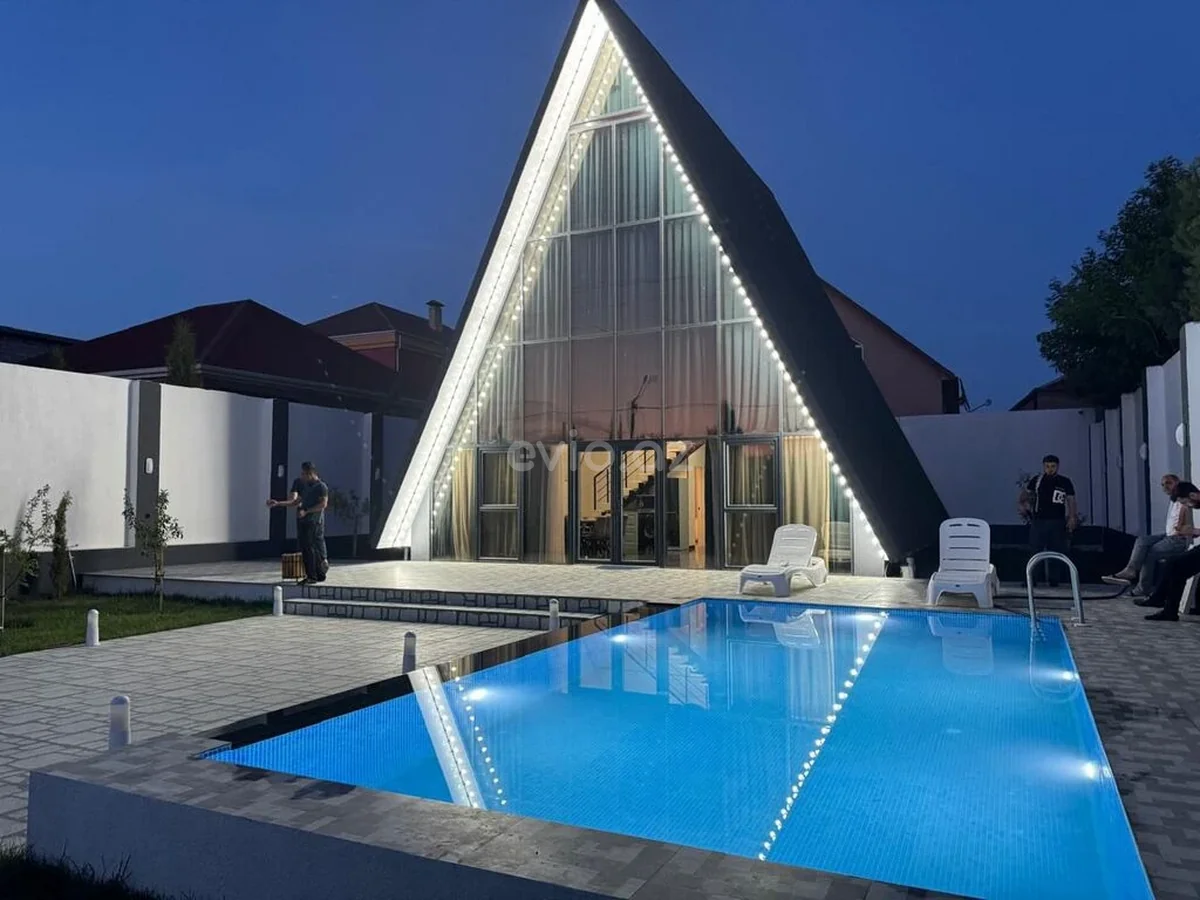 Kirayə 3 otaqlı A-frame Mərdəkan qəsəbəsində — Bakı