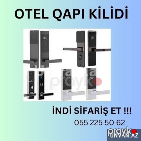 Elektronik Otel qapı kilid sistemi — Bakı