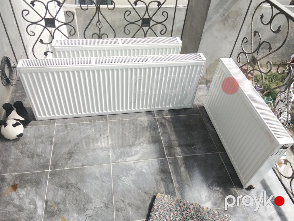 Məhsul: Panel radiatorlar (su ilə isitmə sistemi üçün) Təsvir: - Ağ — Radiatorlar, Bakı (2)