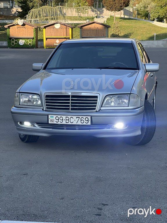 Mercedes C 200, 2.0 L, 1999 il, 324 145 km — Avtomobillər, Qəbələ (4)