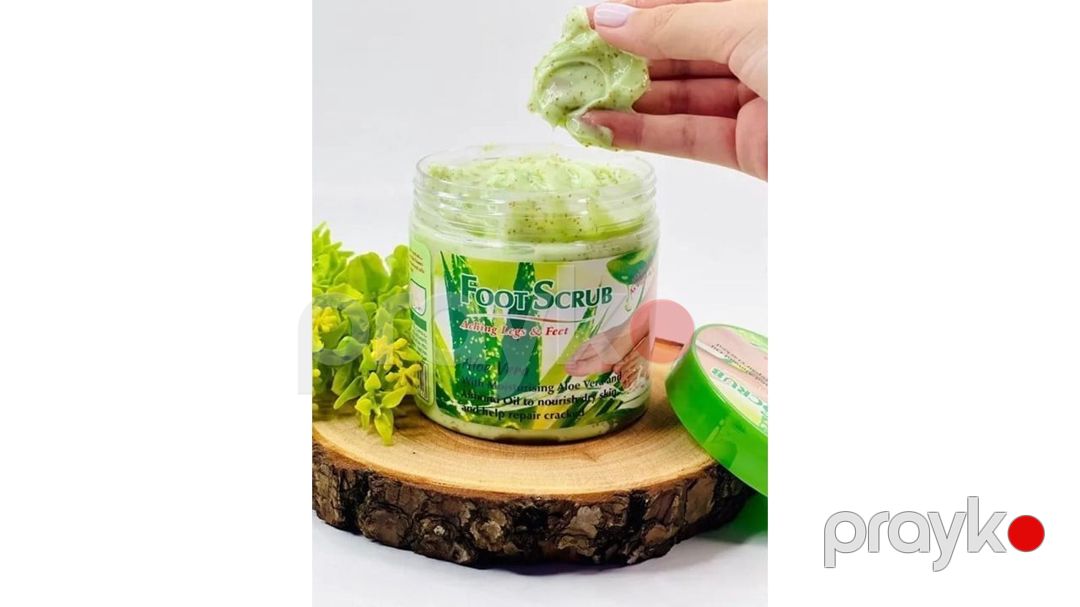 Ayaq üçün pilinq kremi Wokali Aloe Vera, bütün dəri tipləri üçün, 500 ml - MJ-WK-AF500 — Mallar, Bakı (2)