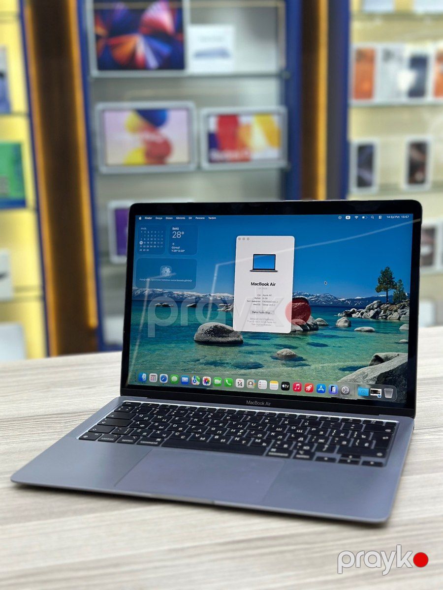 Apple MacBook Air M1 13inch 8GB/256GB — Noutbuklar, Bakı (2)