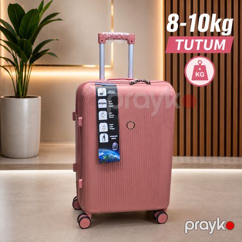 Çamadan VC_2522780, ABS plastik, çəhrayı, 4 təkər, 8–10 kq — Bakı