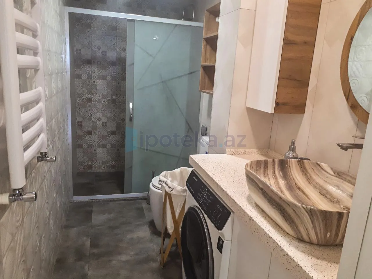 2 Otaq, Köhnə tikili, Səbail r., Badamdar q., 70.00 m² — Mənzil, Badamdar (3)