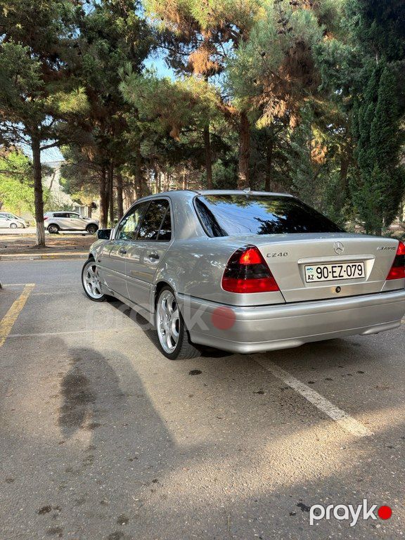 Mercedes C 240, 2.4 L, 1999 il, 375 000 km — Avtomobillər, Bakı (8)