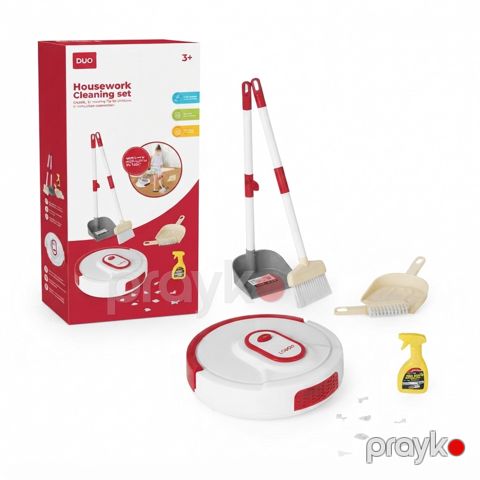 Oyun dəsti, ABS plastik, 20x10 sm, ağ/qırmızı — Bakı