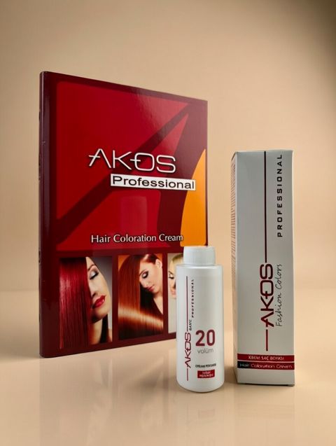 Krem-boya Akos Professional Yoğun Küllü Açıq Qumral N8.11, 100 q — Bakı
