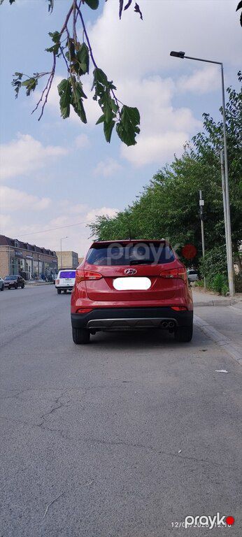 Hyundai Santa Fe, 2.4 L, 2014 il, 138 142 km — Avtomobillər, Gəncə (5)