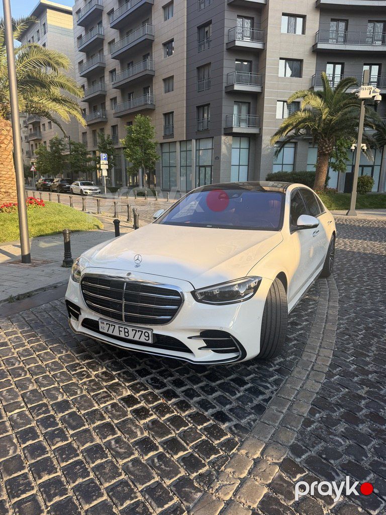 Mercedes S 500 4MATIC, 3.0 L, 2021 il, 86 000 km — Avtomobillər, Bakı (6)