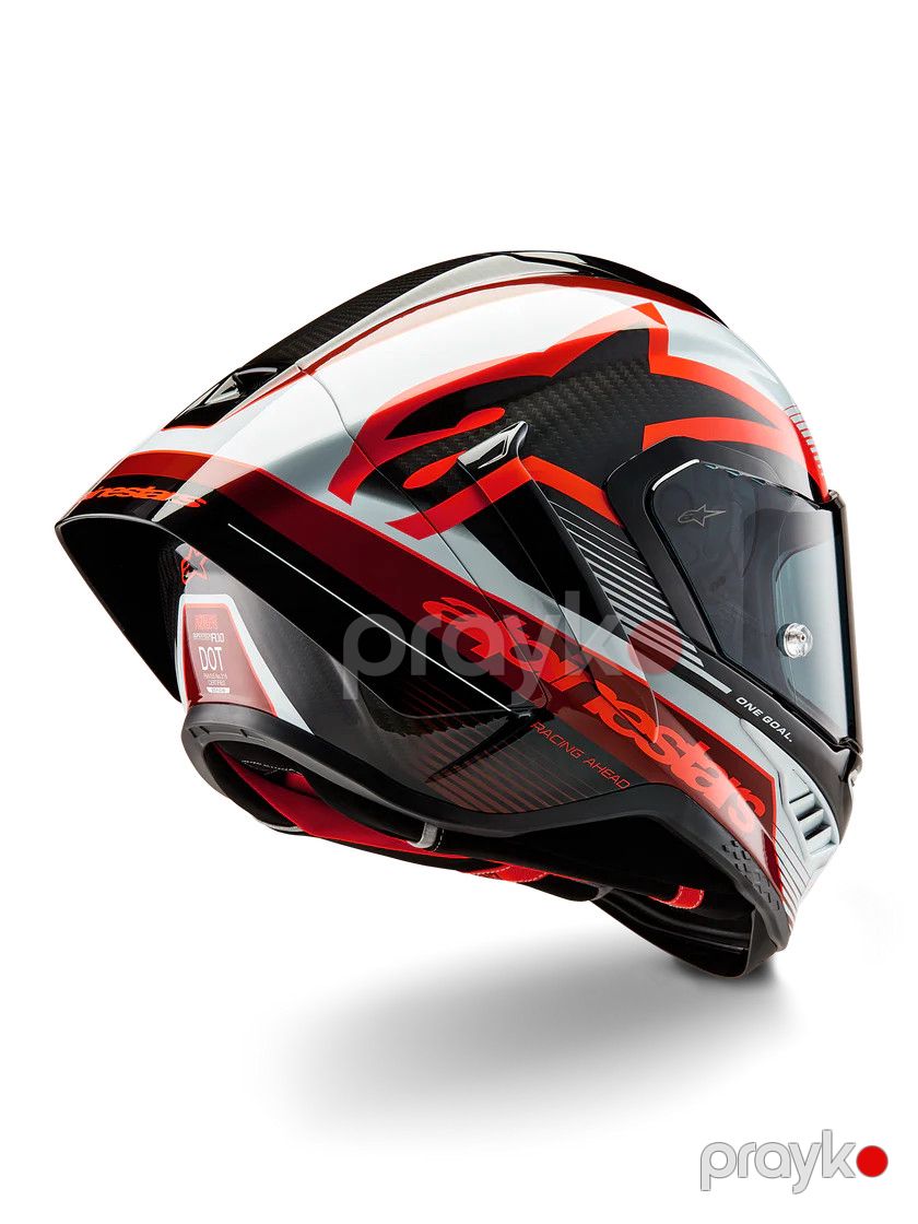 Motosiklet dəbilqəsi Alpinestars Supertech R10, karbon, rəngbərəng, ölçü S — Mallar, Bakı (2)
