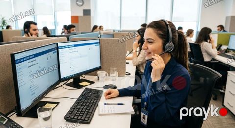 Çağrı mərkəzi operatoru, Qadın, 11272004 yaş, 1-2 illik təcrübə — Gəncə