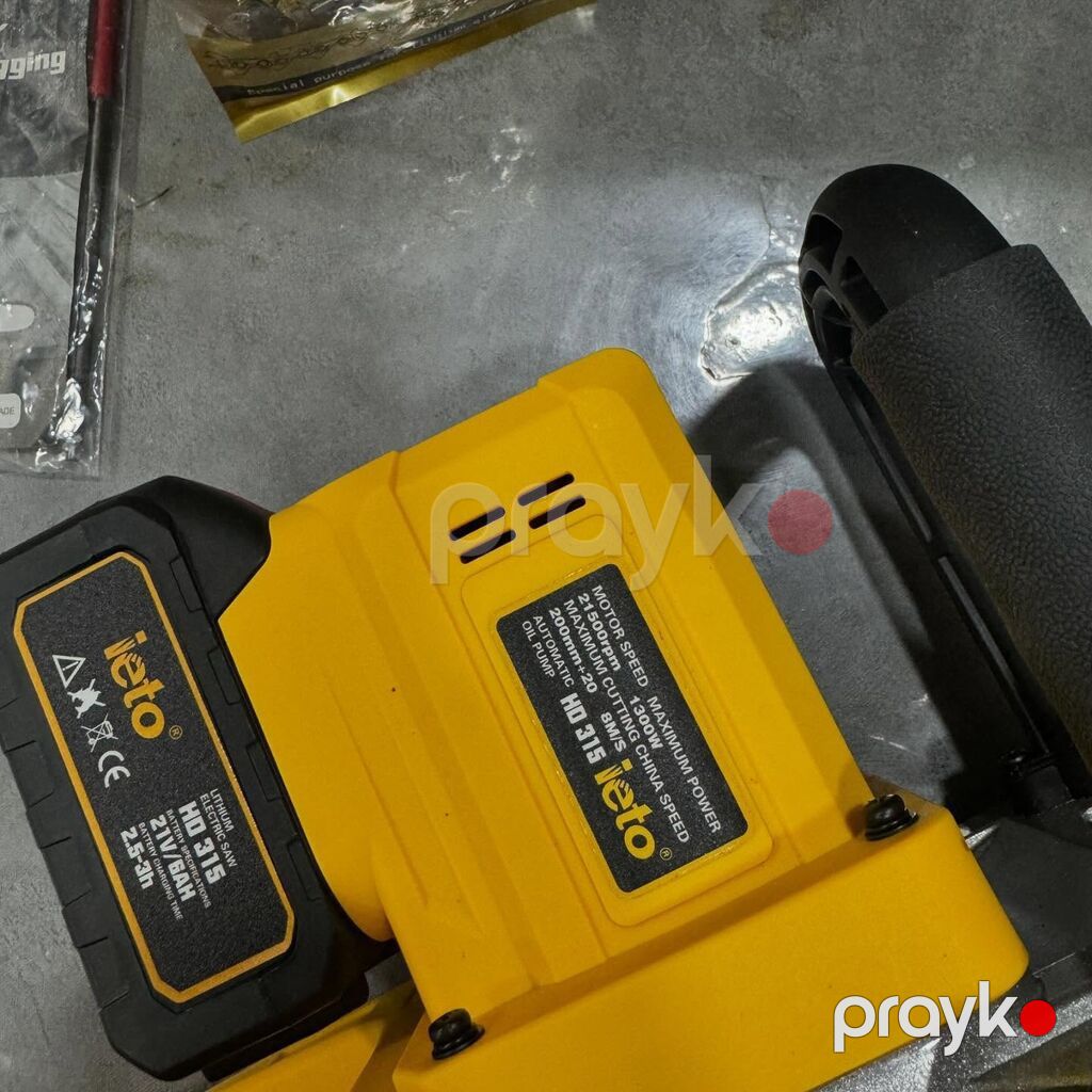 Ieto HD315 akkumulyatorlu elektrik mişarı – bağ, təsərrüfat və inşaat — Benzin və elektrik piltəkişləri, Digah (4)