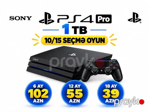 Sony PlayStation 4 Pro 1TB — Bakı