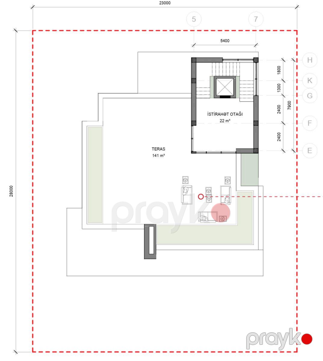 Satılır 6 otaqlı həyət evi/bağ evi 742.6 m² — Ev, villa, Bakı (8)