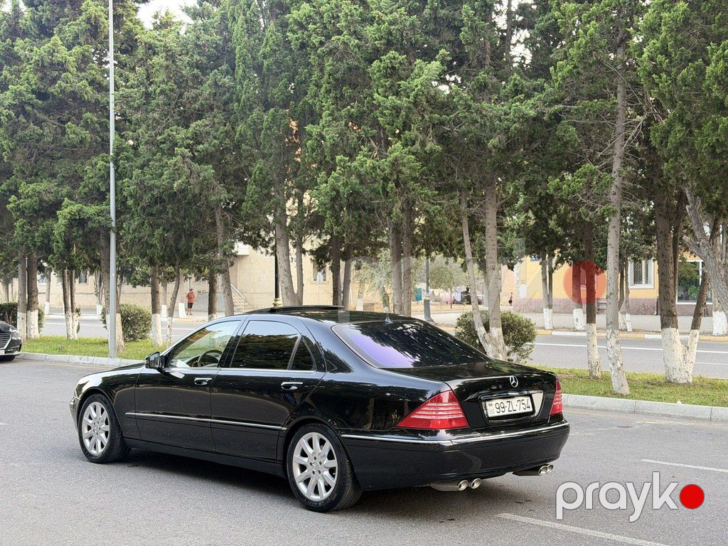 Mercedes S 350, 3.7 L, 2003 il, 320 877 km — Avtomobillər, Sumqayıt (7)