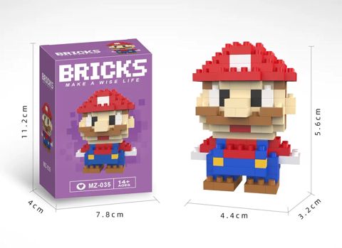 Lego Bricks Mario, 162 element — Bakı