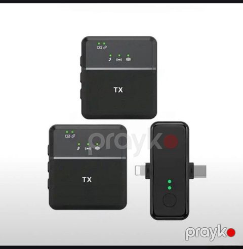 Mikrofon "Sx31" Simsiz yaxa mikrofonu SX31 iOS/Android smartfonu — Bakı