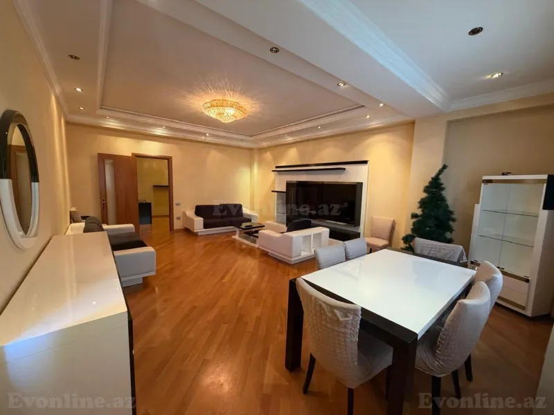 Kirayə verilir 3 otaqlı Mənzil Yeni tikili 155 m² Bakı, Nərimanov r., Gənclik m — Mənzil, Bakı (2)