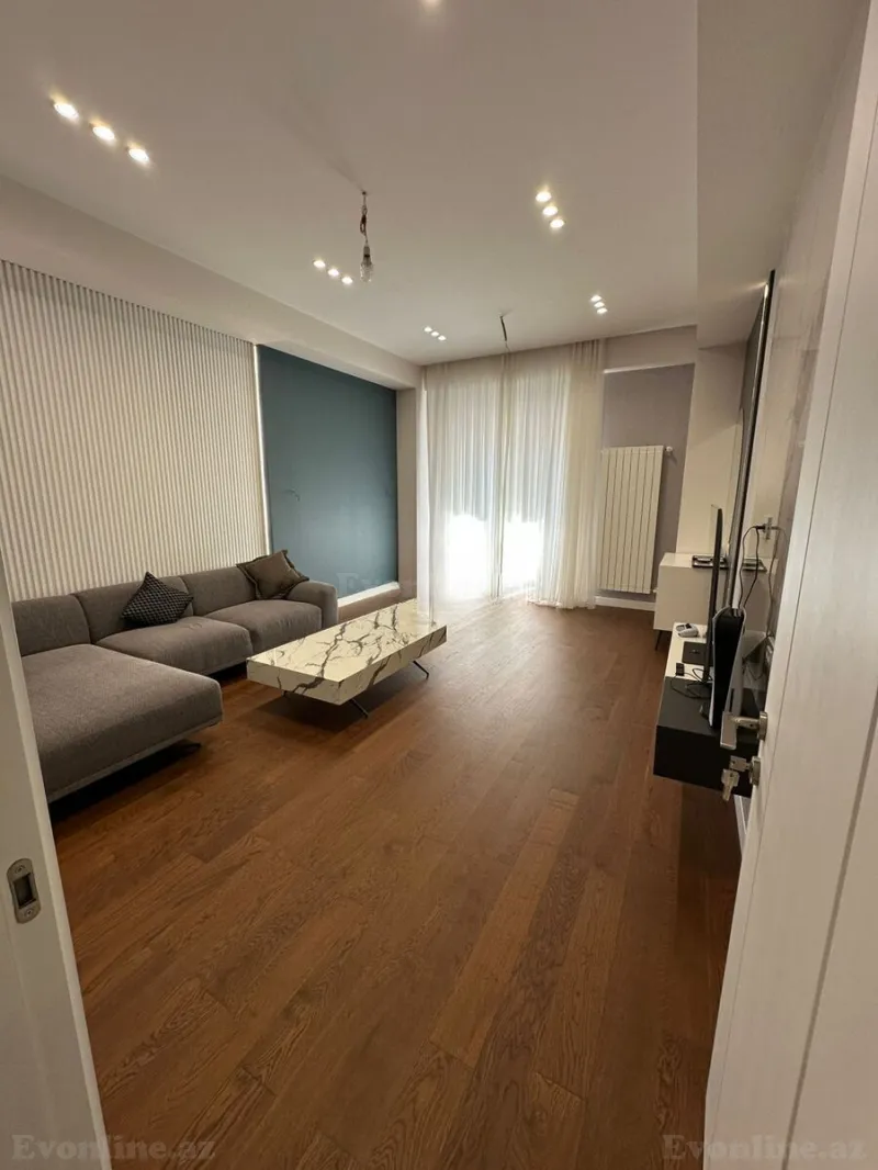 Satılır 2 otaqlı Mənzil Yeni tikili 95 m² Bakı, Xətai r., Ağ şəhər — Mənzil, Bakı (8)