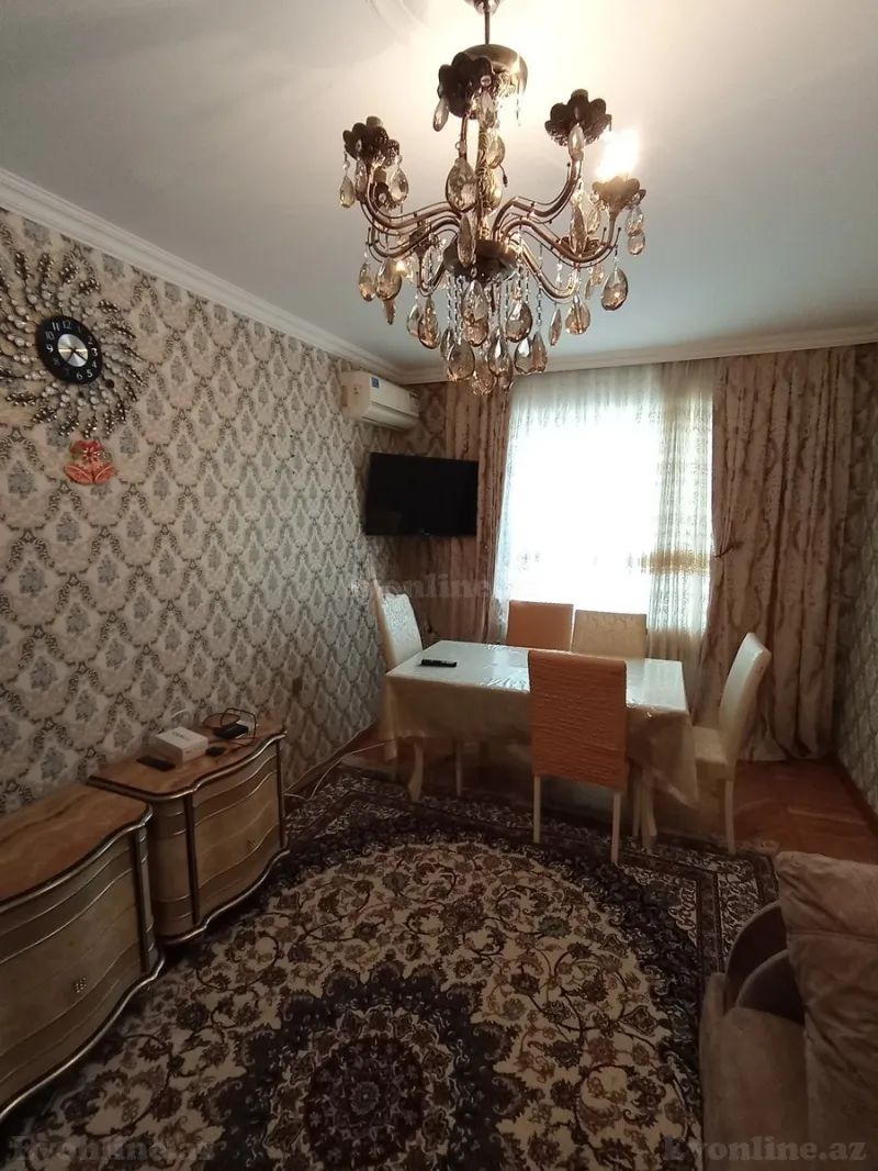 Kirayə verilir 3 otaqlı Mənzil Köhnə tikili 100 m² Bakı, Xətai r., Həzi Aslanov m., Əhmədli — Mənzil, Bakı (2)