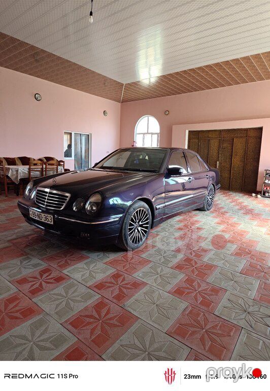 Mercedes E 240, 2.6 L, 2000 il, 365 039 km — Avtomobillər, Tovuz (4)
