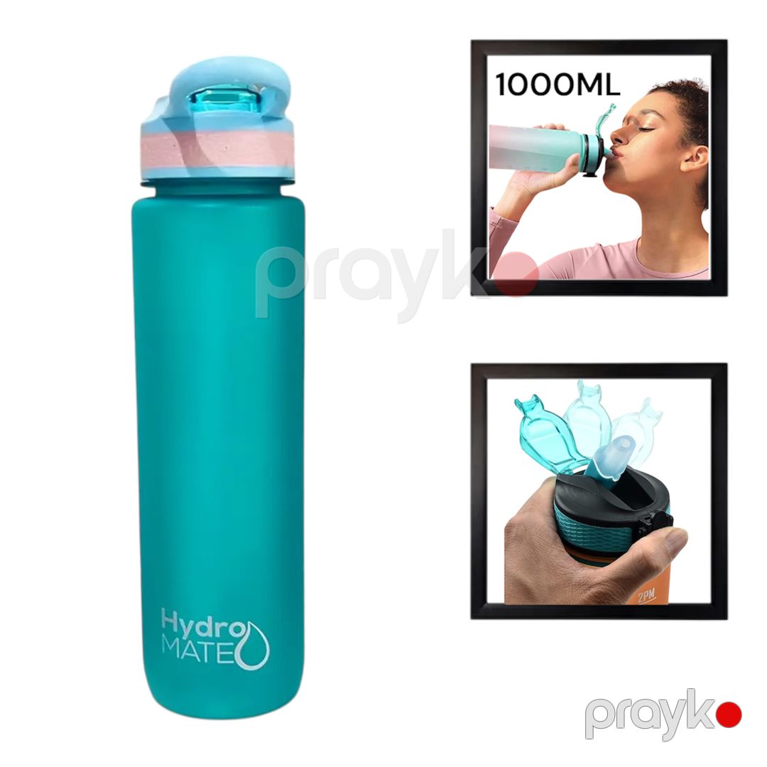 İdman su qabı WS1284, mavi, 1000 ml — Mallar, Bakı (2)