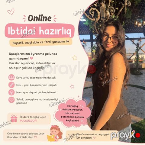 İbtidai Sinif Və Məktəbəqədər Hazırlıq (Online) ​Salam, əziz — Bakı