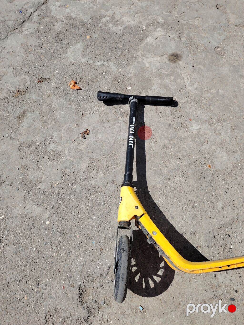 Şəhər skuterı – JIN TAI marka - Rəng: sarı gövdə, qara sükan və — Skuterlər, Bakı (3)