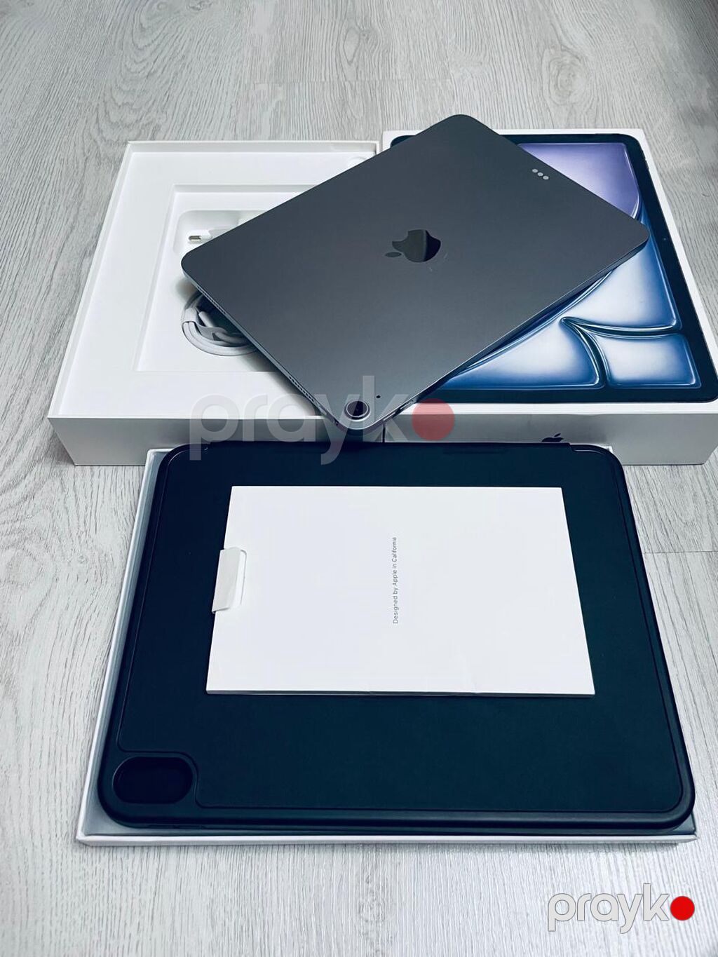 Apple iPad Air 11-inch m3 128gb yaddaş əla vəziyyətdə üzərində smart — Apple, Bakı (4)