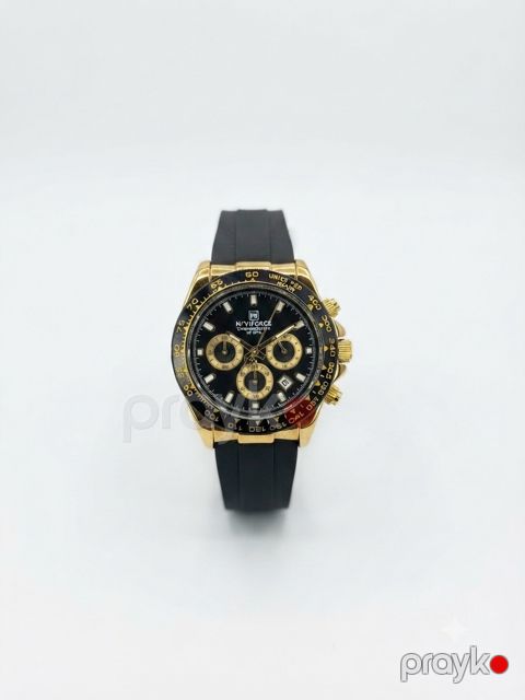 Qol saatı, qara, rezin — Bakı