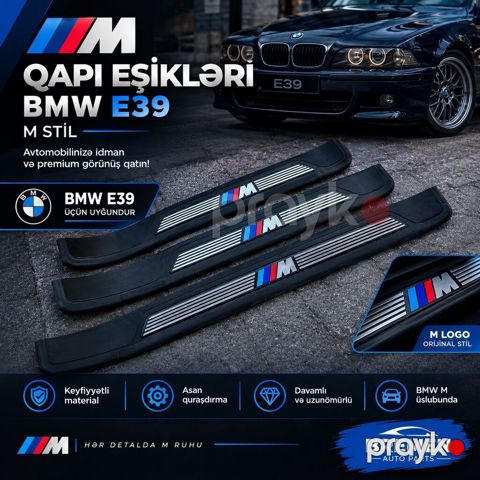 BMW E39 üçün M stilində qapı eşikləri - Model uyğunluğu: BMW E39 — Bakı