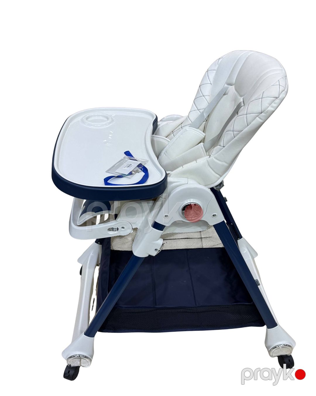 Uşaq yedizdirmə oturacağı Kidilo KD-505, plastik/metal, ağ — Mallar, Bakı (2)