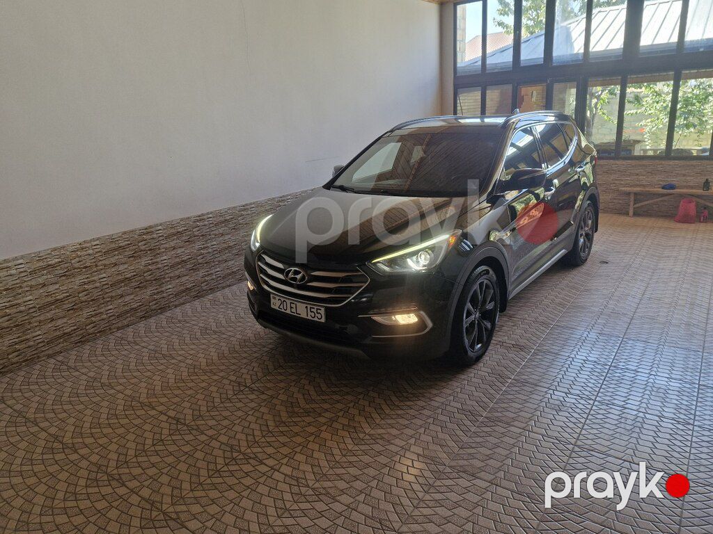 Hyundai Santa Fe, 2.0 L, 2018 il, 178 533 km — Avtomobillər, Gəncə (5)