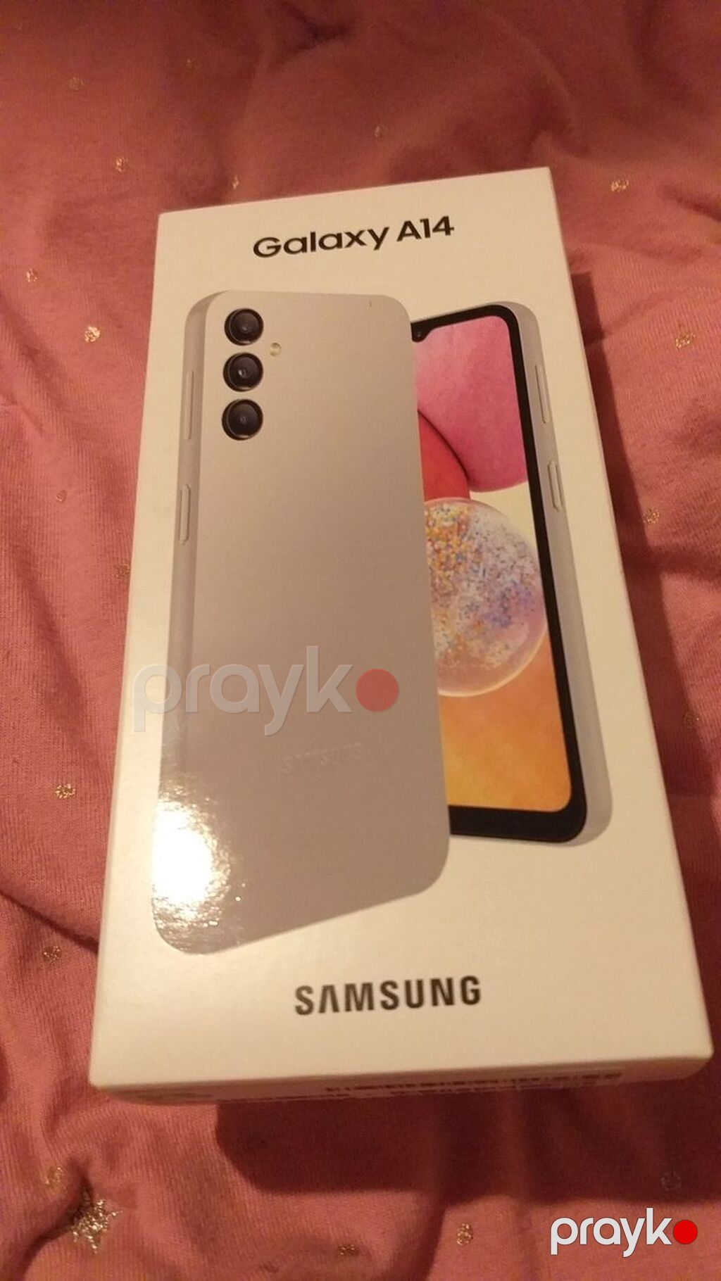 Samsung Galaxy A14, rəng - Gümüşü, Barmaq izi — Samsung, Mehdiabad (2)