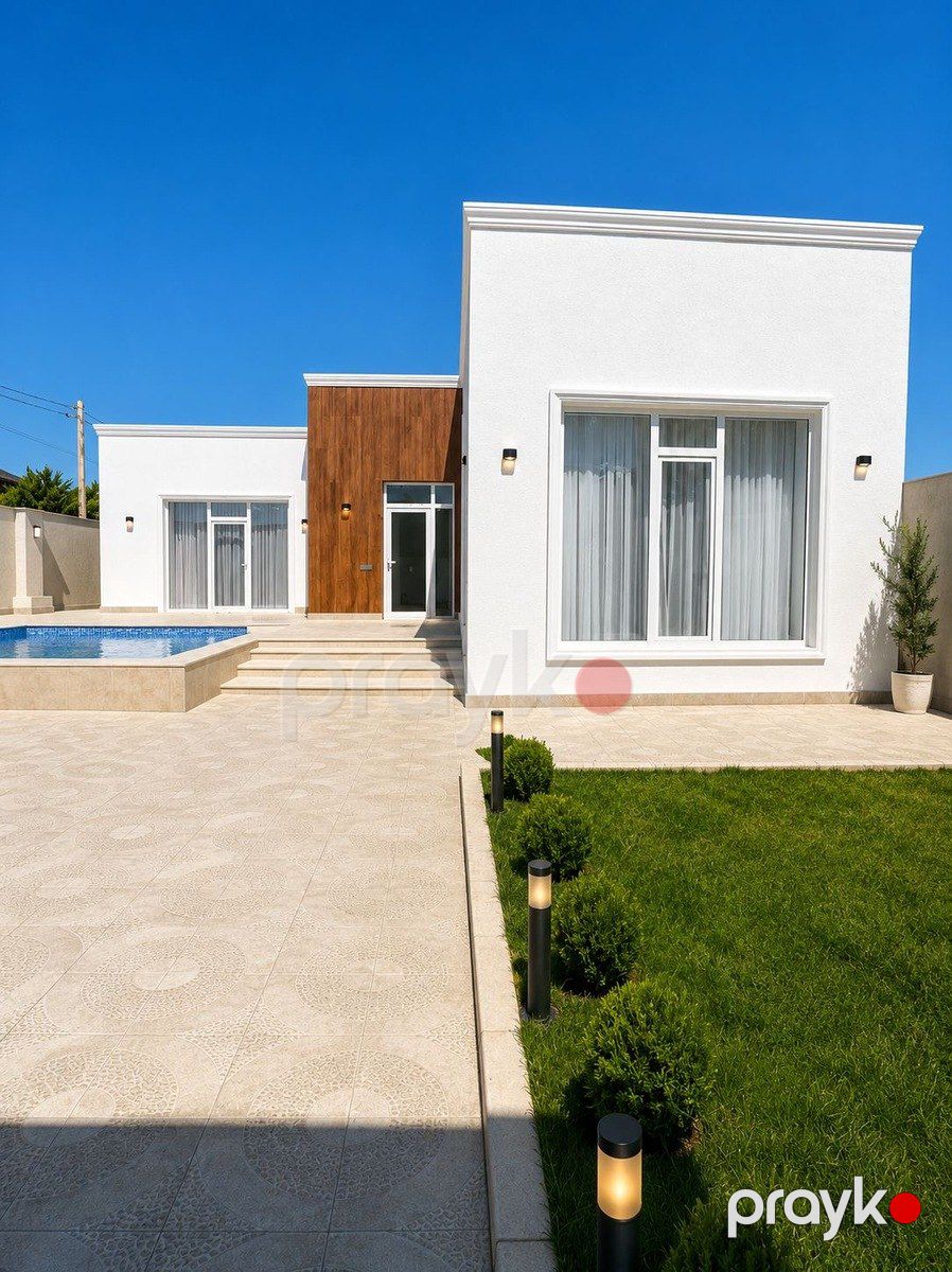 Satılır 4 otaqlı həyət evi/bağ evi 100 m² — Ev, villa, Bakı (2)