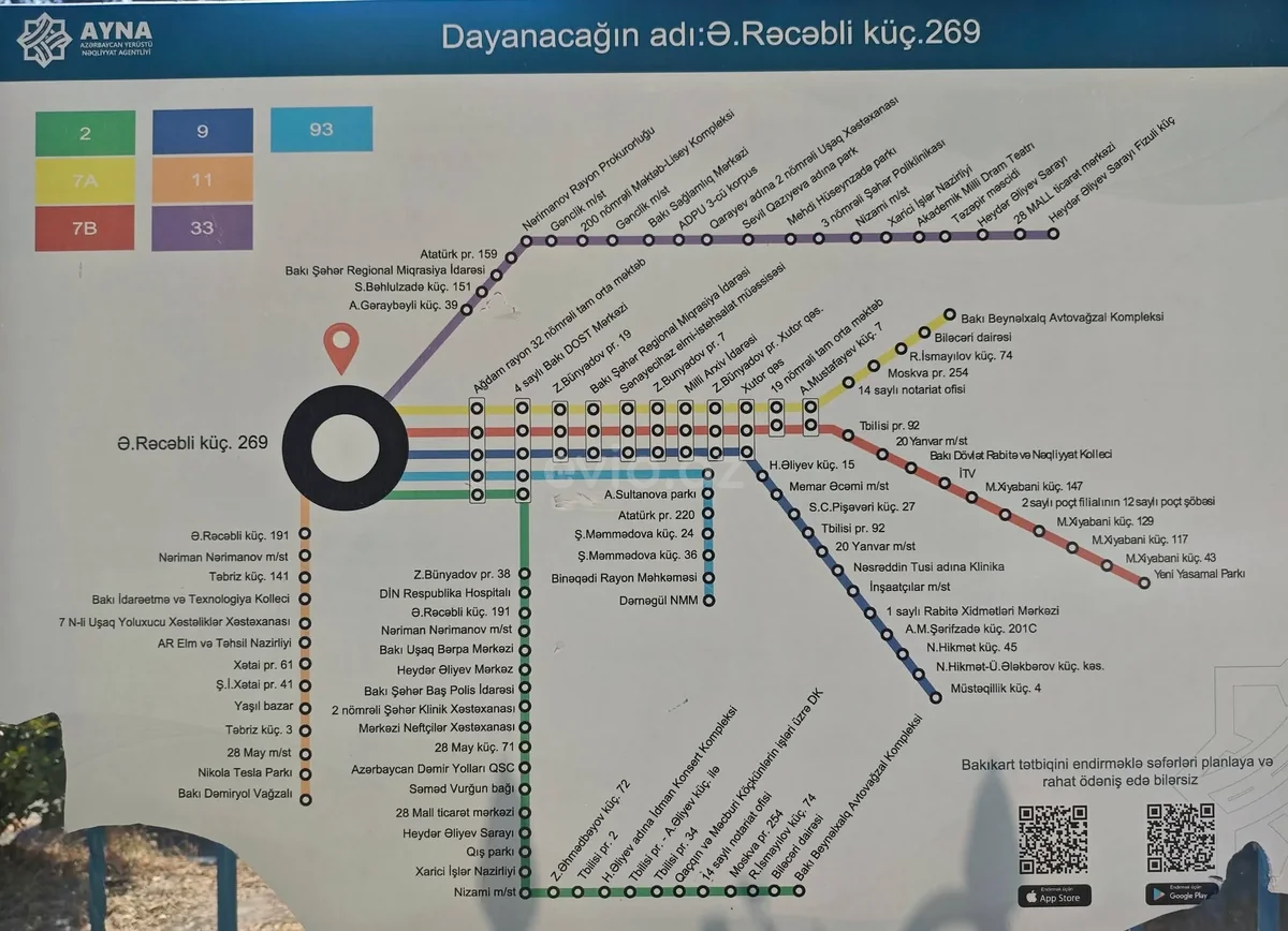 Kirayə 2 otaqlı mənzil Dərnəgül metrosu yaxınlığında — Mənzil, Bakı (11)
