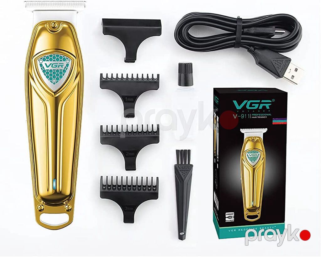 Trimmer VGR 911 - 5500 RPM / 2 Sürətli / 1200mAh / 180 Dəqiqə — Saç kəsmə maşınları, Bakı (2)