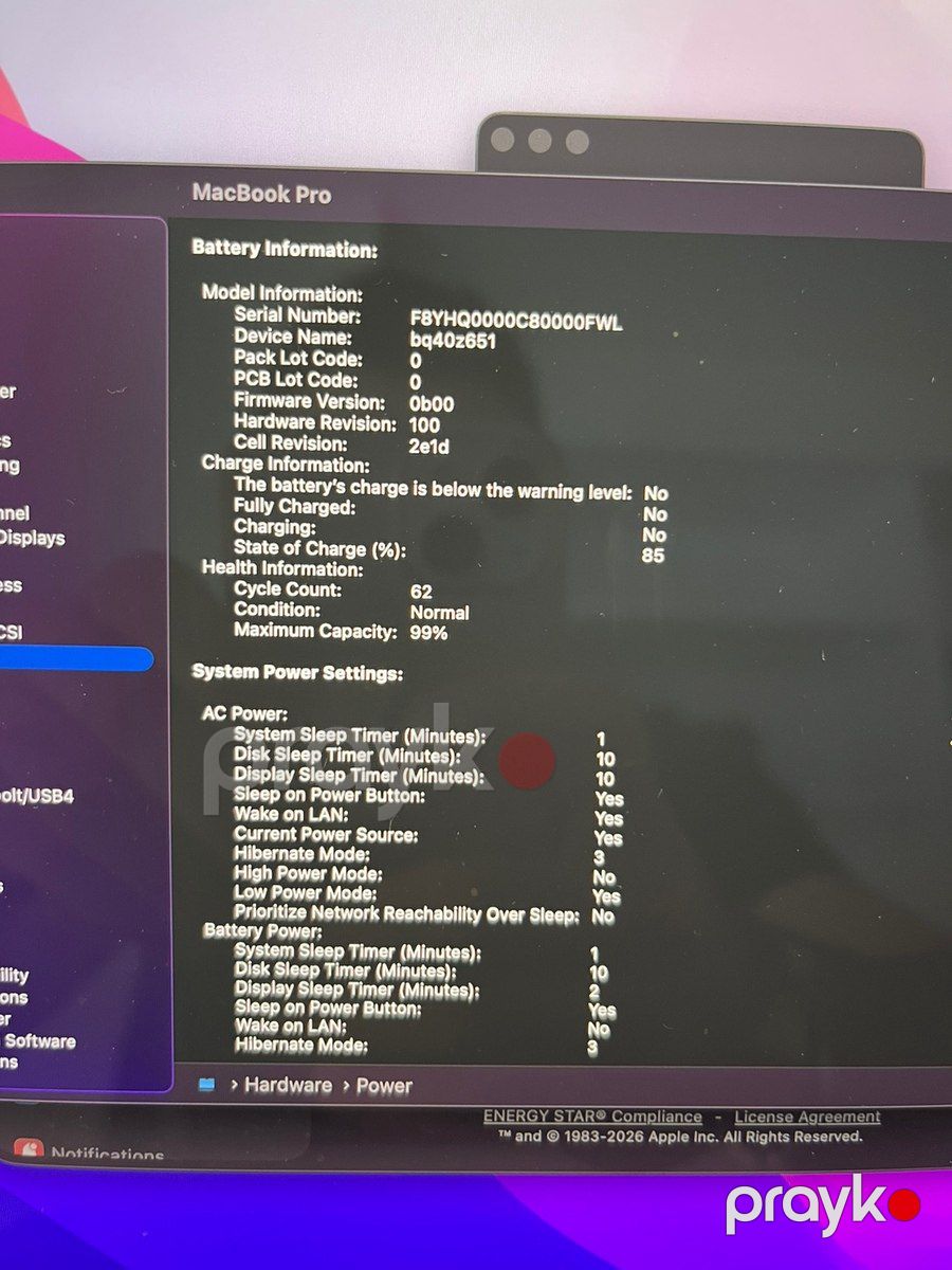 Apple Macbook Pro M4 Pro 14inch (14CPU, 20GPU) — Noutbuklar, Bakı (7)