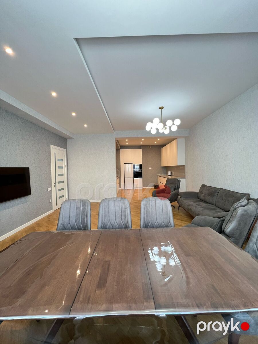 İcarəyə verilir 3 otaqlı yeni tikili 130 m² — Mənzil, Bakı (2)
