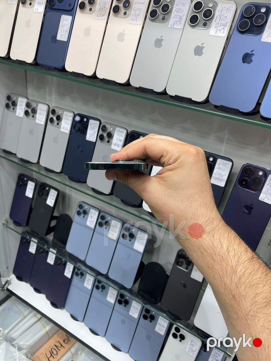 Apple iPhone 13 Pro Alpine Green 128GB/6GB — Smartfonlar, Bakı (5)