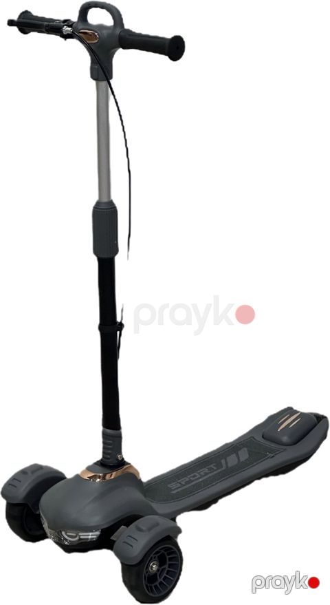 Uşaqlar üçün samokat RQ12, boz — Bakı